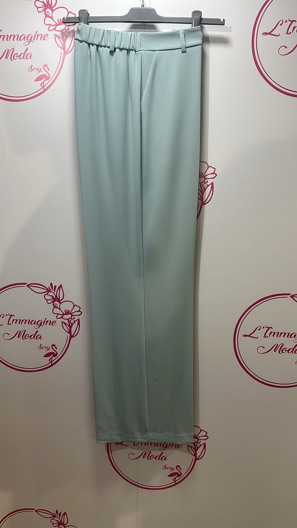 Completo curvy in tessuto fluido