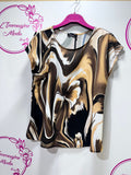 Blusa Fluida Punti Luce