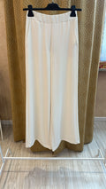 Pantalone Bianco Wide Leg